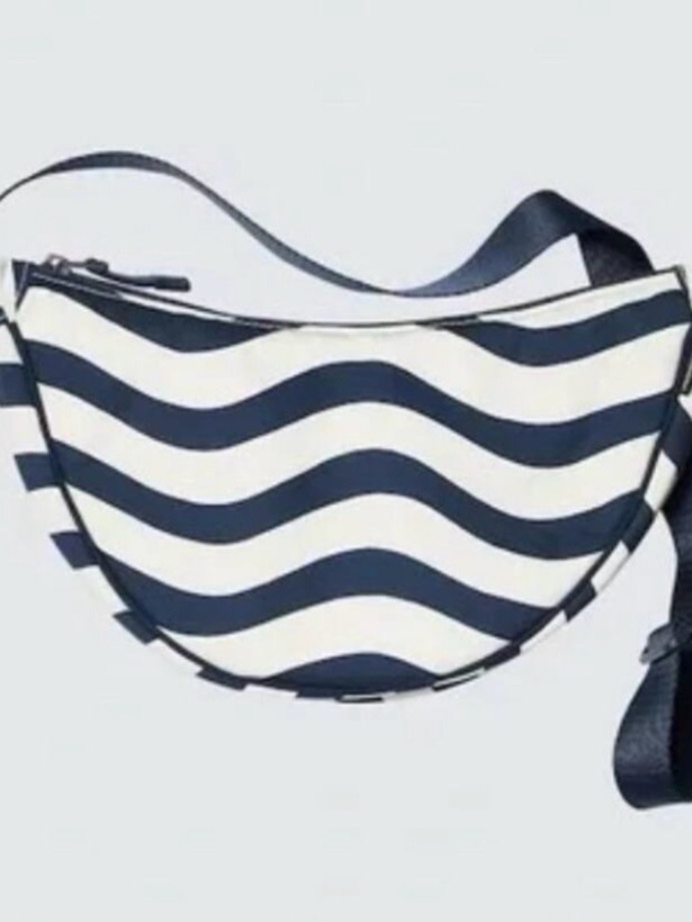 NWT Uniqlo x Marimekko Round Mini Shoulder Bag - Blue Stripe